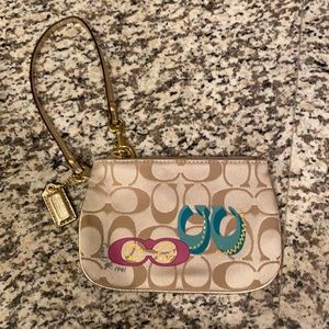 Coach wristlet - cute!
